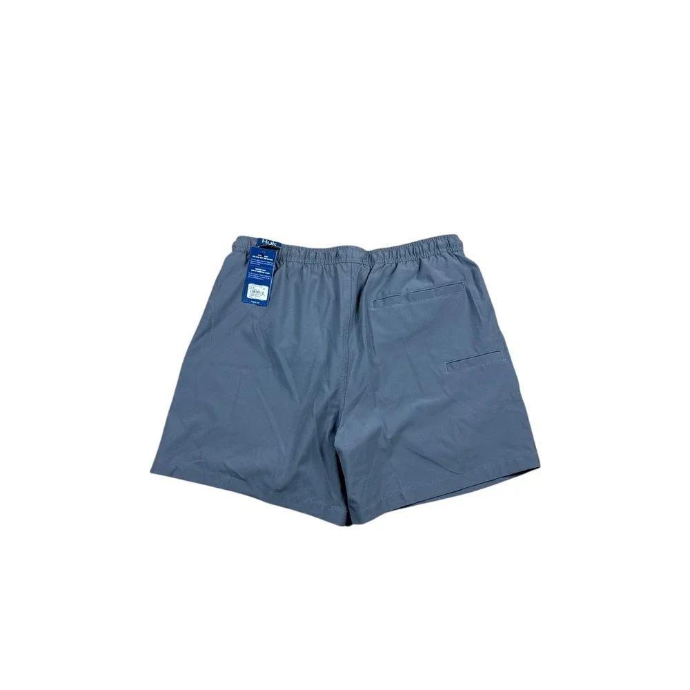 Huk Pursuit Volley Mens Fishing hybrid Shorts Gray Stretch Quick Dry Size L NWT - Picture 3 of 5